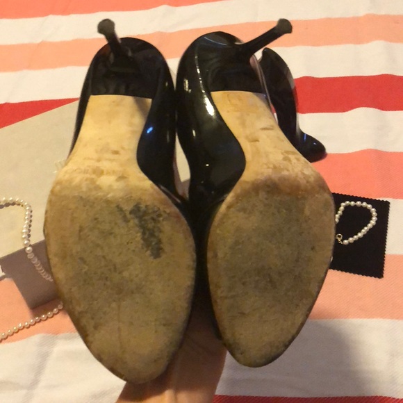 Jimmy Choo corset peep toe pumps size 38.5 - Picture 2 of 8
